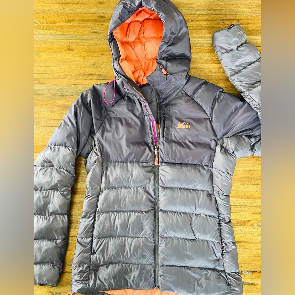 Salerei Violet Packable Puffer Jacket - Euc - Med… - image 2